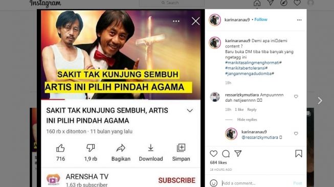 Epy Kusnandar, Pemeran Kang Mus Diisukan Pindah Agama, Netizen: Tak Masuk Akal..