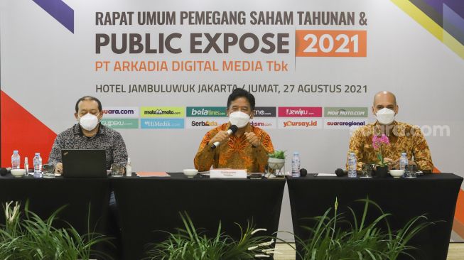 Gelar RUPS dan Pubex 2021, PT Arkadia Digital Media Tbk (DIGI) Ungkap Inisiatif Baru