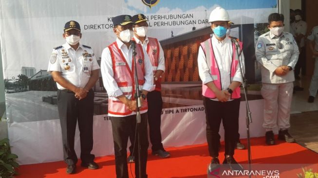 Menhub: Pembangunan Terminal Tirtonadi Jadi Contoh Revitalisasi Fungsi Terminal