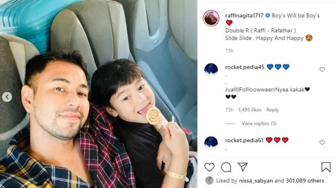 Potret liburan Raffi Ahmad dan Nagita Slavina ke Turki. [Instagram/raffinagita1717]