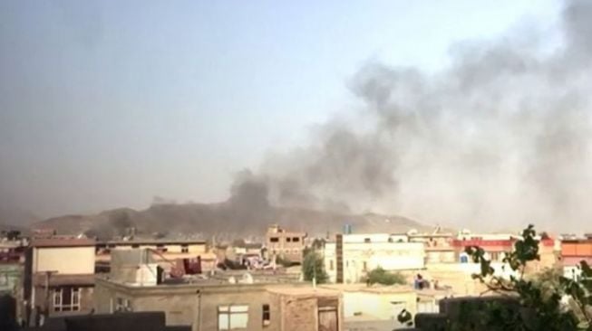 Balas Dendam, AS Bombardir Militan ISIS-K di Kota Kabul Afghanistan