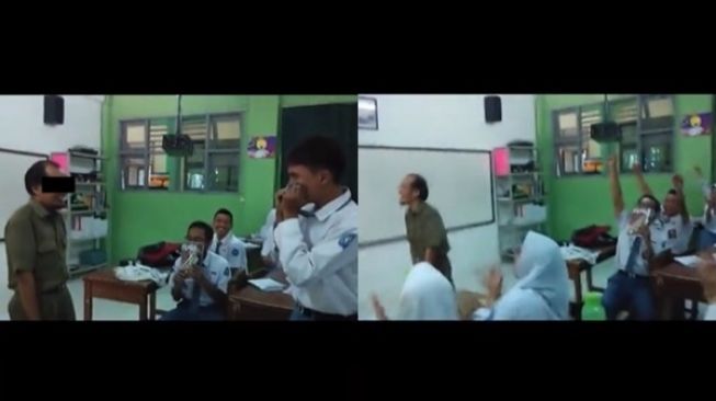 Ditonton 20 Juta Kali! Siswa 'Selamatkan' Sekelas dari Ulangan, Guru Sampai Kabur