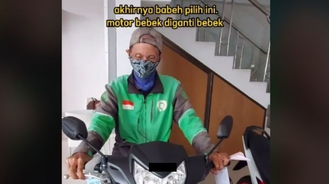 Driver ojol dapat rezeki nomplok dari Baim Wong (tiktok)