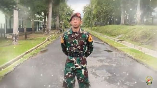 Kopral Taruna Muhammad Azmi Aldaffa. [YouTube TNI AD]