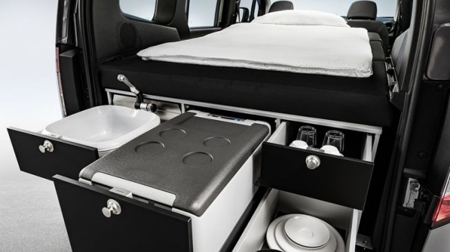 New Mercedes-Benz Citan hasil modifikasi VanEssa Mobilcamping, seru sebagai micro campervan, atau micro RV [Daimler AG/Mercedes-Benz AG - Global Communication via ANTARA]