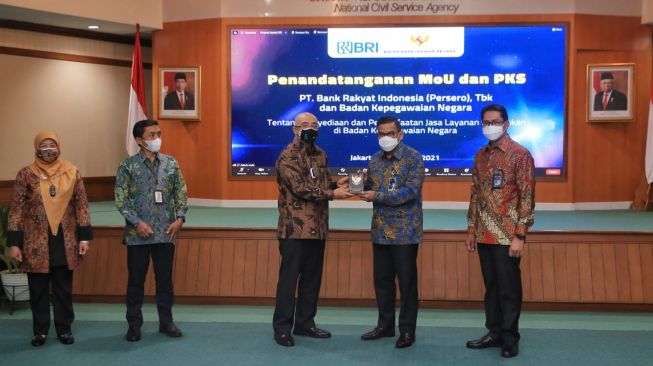 BRI Kembali Dipercaya Layani Semua Kebutuhan Keuangan Pegawai BKN RI