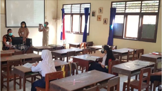 442 Sekolah di Kota Semarang Gelar Pembelajaran Tatap Muka, Hendi: Situasi terkendali