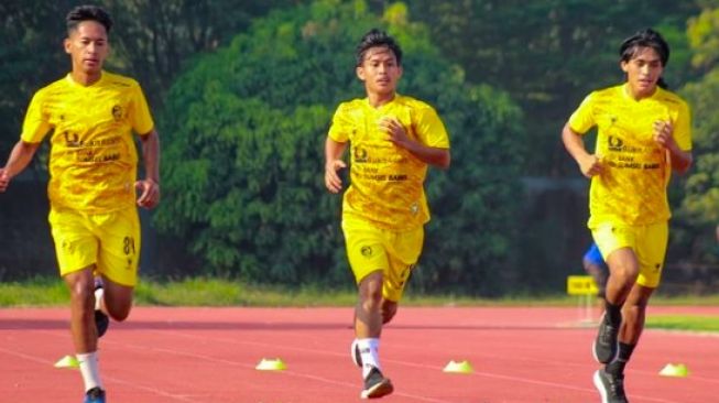 Kembali Gelar Latihan Bersama, Pelatih Sriwijaya FC Fokus Gerakan Dasar