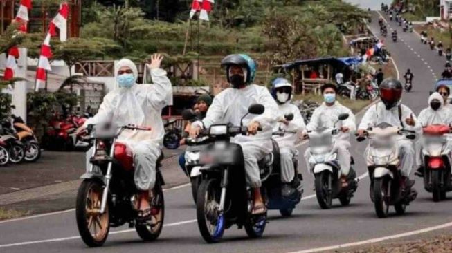 Viral Pemotor Sunmori Pakai APD di Tasikmalaya, Tuai Kecaman Komunitas Motor hingga Nakes