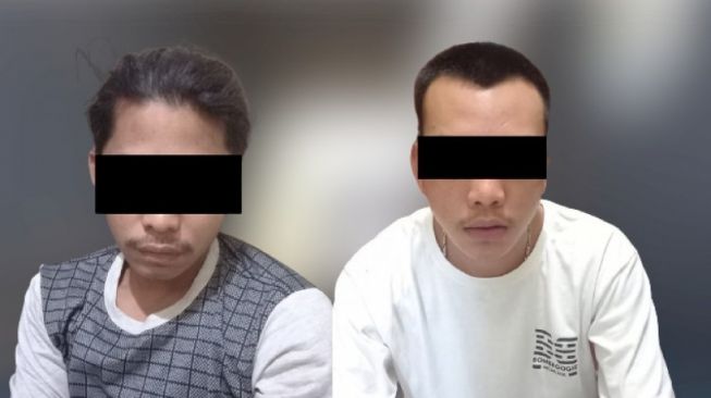 Kedapatan Bawa Senpi Polisi Tangkap Dua Remaja Kasui Way Kanan Ini