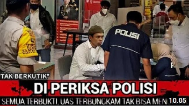 CEK FAKTA Istana Serukan Tangkap Ustadz Somad, Benarkah?