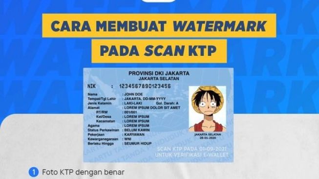 5 Cara Membuat Watermark pada Scan KTP, Agar Tidak Disalahgunakan