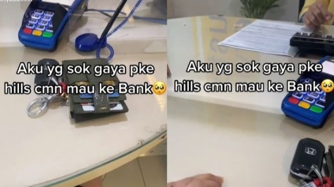 Viral Cewek Modis ke Bank, Auto 'Insecure' Lihat Nasabah Bersandal Jepit tapi Prioritas