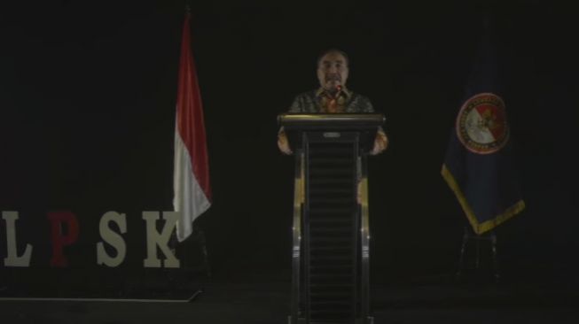 Ketua LPSK Hasto Atmojo Suroyo (Bidik layar)