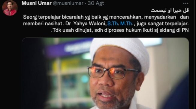 Cuitan Musnil Umar [Twitter]