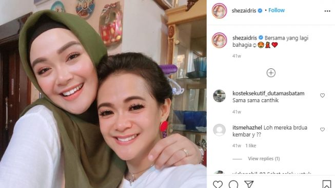 Artis kakak adik kerap disangka kembar. [Instagram]