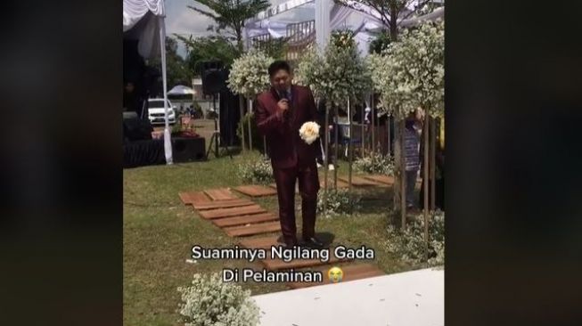 Pengantin Pria Menghilang dari Pelaminan demi Lakukan Hal Tak Terduga, Istri Nyaris Marah