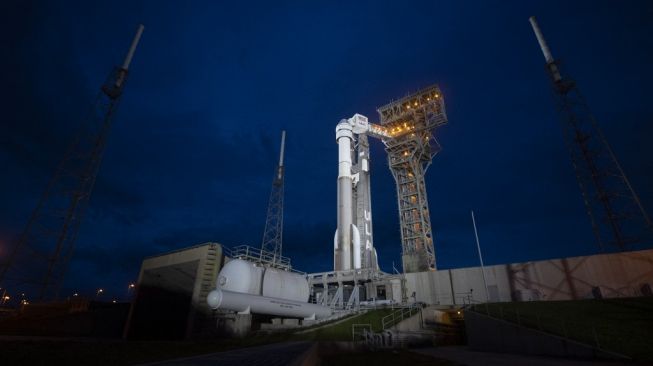 Roket United Launch Alliance Atlas V. [Joel Kowsky/NASA/AFP]