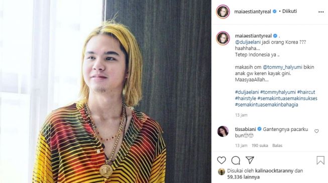 Penampilan baru Dul Jaelani (instagram.com)