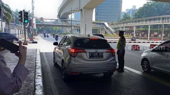 Ganjil Genap di Jalan HR Rasuna Said, Kendaraan yang Melanggar Dikenakan Tilang Elektronik