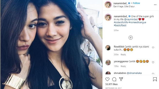 Artis kakak adik kerap disangka kembar. [Instagram]