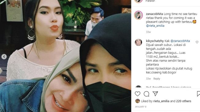 Potret Zana Cobhita Putri Nicky Astria. [Instagram/@zanacobhita]