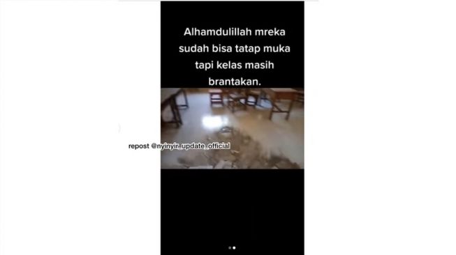 Inisiatif guru ini bikin salut. [Instagram]