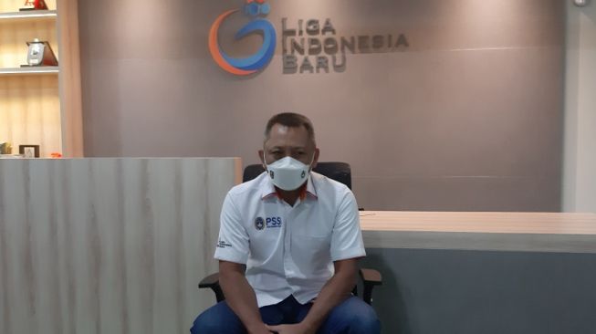 Direktur Operasional PT Liga Indonesia Baru, Sudjarno. [ANTARA/Michael Siahaan]