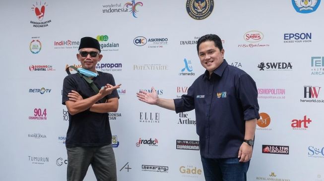 Foto Bareng Erick Thohir, Caption Kill The DJ Soal Komisaris Jadi Sorotan