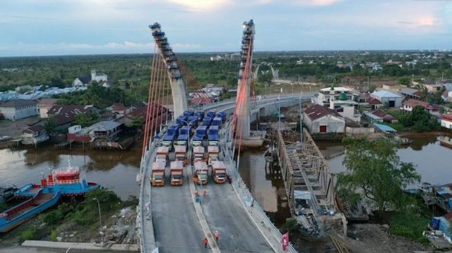 Uji Laik Fungsi Jembatan Sei Alalak Begini Penjelasan Teknis Bpjn Kalsel