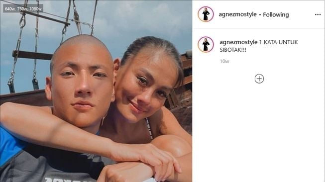 Karena Ini, Netizen Berspekulasi Adam Rosyadi Pacar Agnez Mo Akan Murtad