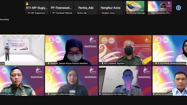 Rakernas Ikatan Apoteker Indonesia 2021. [Instagram]