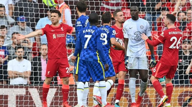 Chelsea Didakwa FA akibat Keributan saat Lawan Liverpool