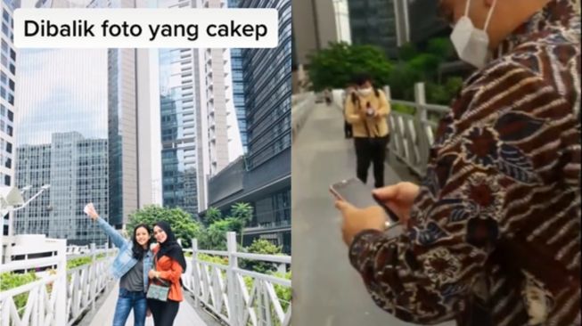 Viral Wanita Pamer Foto, Sosok yang Jadi Tukang Foto Disorot: Ternyata yang Punya Jakarta