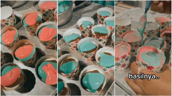 Niat Bikin Cupcake Warna Pelangi, Bentuknya Pas Matang Jadi Sorotan: Bolu Radioaktif