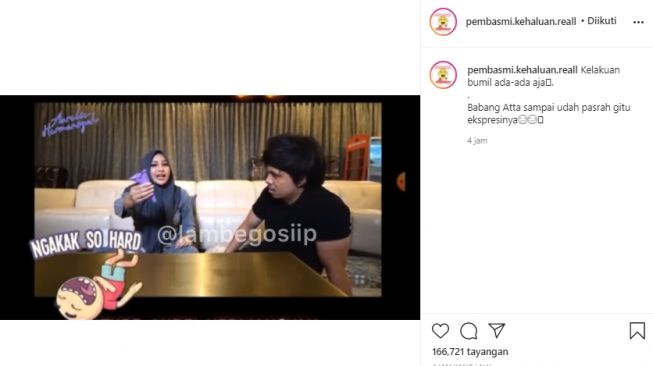 Aurel Hermansyah dan Atta Halilintar (instagram.com)