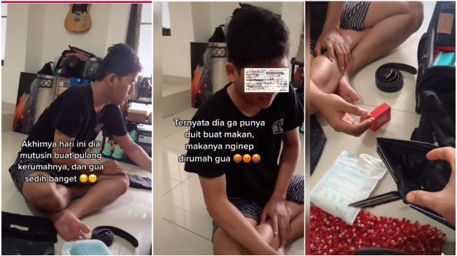 Pria Bertingkah Aneh Suka Melamun Saat Menginap di Teman, Alasan Dibaliknya Tak Terduga (TikTok)