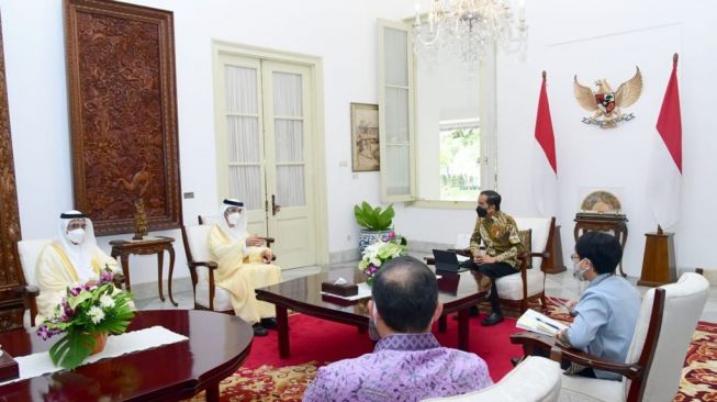 Bertemu di Istana, Jokowi Berharap Pemerintah UEA jadi Mitra Utama Investasi di Indonesia