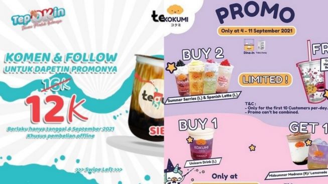 Hari Pelanggan Nasional: 5 Promo Minuman Kopi dan Teh, Terakhir Hari Ini