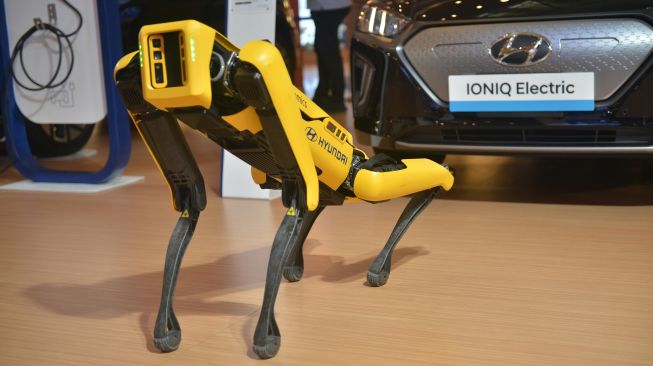 Hyundai Perkenalkan Spot, Robot Berkaki Empat ke Indonesia
