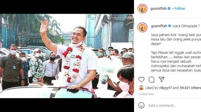 Gus Miftah Suruh Saipul Jamil Bertaubat, Netizen: Tolong Banget Dirukyah Itu Orang