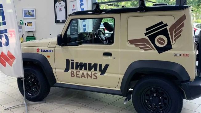 Suzuki Jimny yang bisa digunakan untuk jualan kopi keliling (Motor1.com)