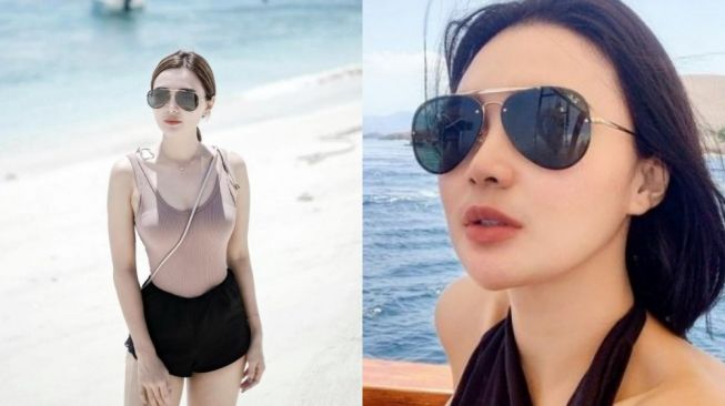 Aduhay 5 Foto Pamer Body Goals Wika Salim di Pantai Papua