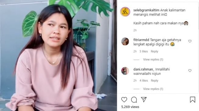 Tangkapan layar video. [Instagram/@selebgramkaltim]