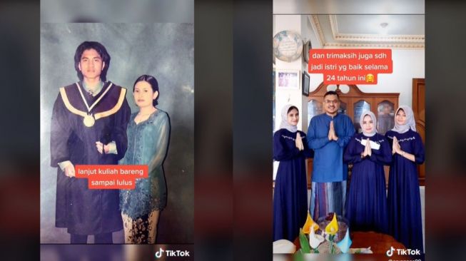 Viral Pasangan Lulus SMA Langsung Nikah (tiktok.com/@aryannas99)