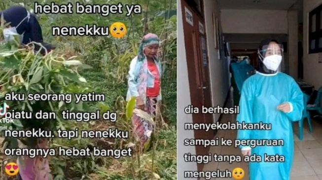 Haru, Nenek Berhasil Sekolahkan Cucunya yang Yatim Piatu sampai Perguruan Tinggi