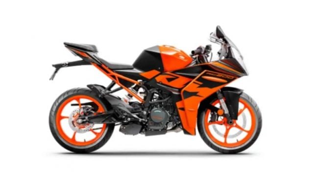 KTM RC200 2022. (rideapart.com)