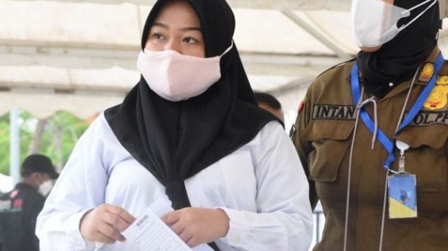 Kisah Peserta Tes CASN OKI, Tetap Disiplin Meski Tengah Hamil Tua