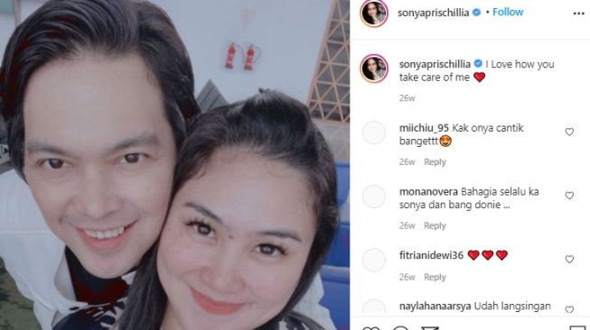 Potret Sonya Prischillia. [Instagram/sonyaprischillia]