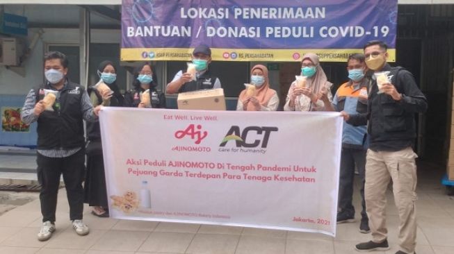 Donasi untuk Tenaga Medis yang Menangani Pasien Covid-19